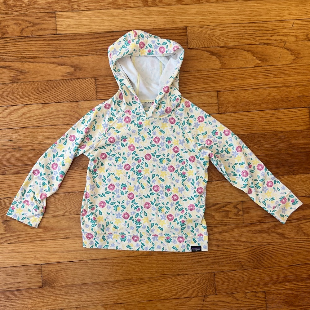 Patagonia Kids' Floral Sun Shirt 4t